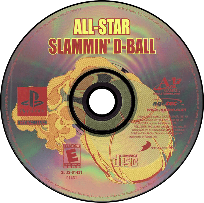 All-Star Slammin D-Ball media 5 for Playstation